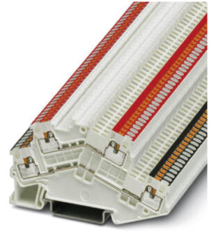 Phoenix Contact Doppelstock-Klemme 0,14-1,5qmm, weiß PTTBS1,5SWH/U-BKO-RD – Bild 1