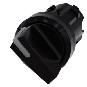 Siemens Knebelschalter beleuchtbar 22mm, rund, Kunstst. 3SU1002-2BF10-0AA0 – Bild 1