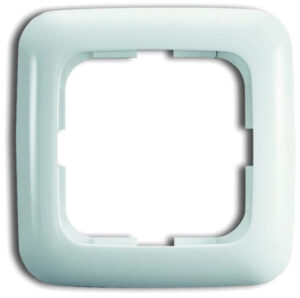 Busch-Jaeger Rahmen 1-fach alpin weiß, senk.+ waager. 2511-214 – Bild 1