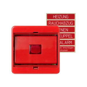 Jung Abdeckung Glasscheibe rot für Schalter/Taster 561 GL RT – Bild 1