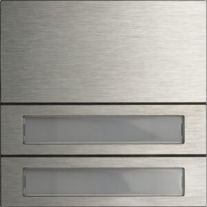 Gira Ruftastenmodul 2fach Edelstahl 5532920 – Bild 1