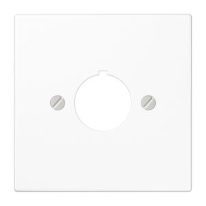 Jung Abdeckung alpinweiß für Befehlsgeräte LS 964 WW – Bild 1