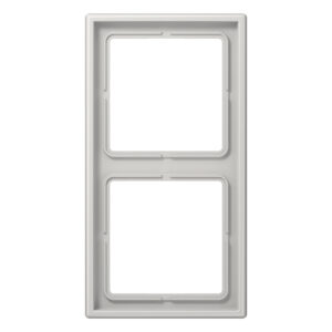 Jung Rahmen 2-fach lichtgrau waage/senkrecht LS 982 LG – Bild 1