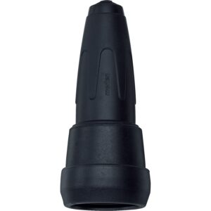 Merten Vollgu.SCHUKO-Kupplung sw mit Schnappkragen 173092 – Bild 1