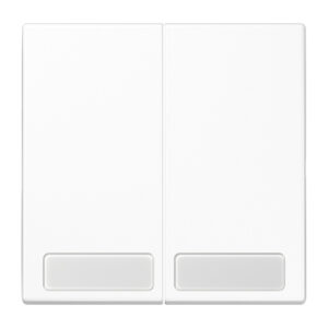 Jung Wippe Schriftfeld alpinweiß für Schalter/Taster LS 995 NA WW – Bild 1