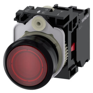 Siemens Drucktaster 1Ö, 24VAC/DC 3SU1102-0AB20-1CA0 – Bild 1