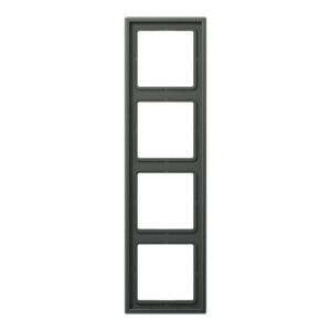 Jung Rahmen 4-fach anthrazit waage/senkrecht AL 2984 AN – Bild 1