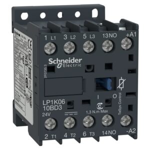 Schneider Electric Leistungsschütz 9A 24V DC mit Diode LP1K0910BD3 – Bild 1