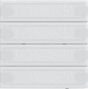 Gira KNX Tastsensor 4 Komfort, 4-fach, TS4, weiß – 5004003 – Bild 1