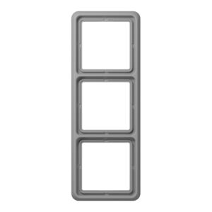 Jung Rahmen 3-fach grau waage/senkrecht CD 583 GR – Bild 1