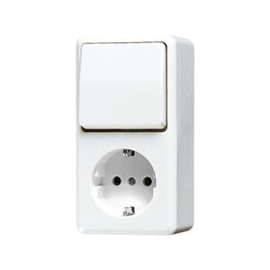 Jung SCHUKO-Steckdose 16A 250V 676 A WW – Bild 1