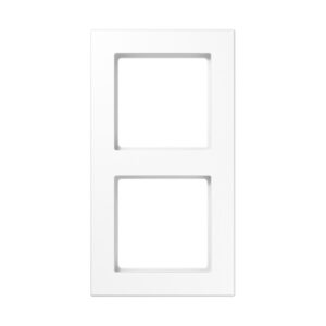 Jung Rahmen 2-fach alpinweiß waage/senkrecht AC 582 WW – Bild 1