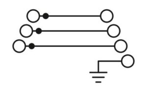 Phoenix Contact Mehrstockklemme PT2,5-PE/3L – Bild 1