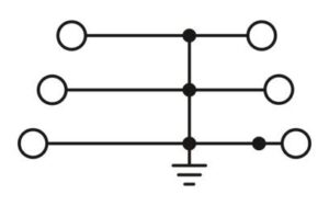 Phoenix Contact Schutzleiter-Reihenklemme PT 1,5/S-3PE – Bild 1