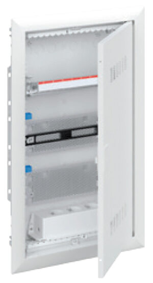 Striebel & John UK636MV Media Verteiler UP Patchpanel 3R mit belüfteter Tür – Bild 1