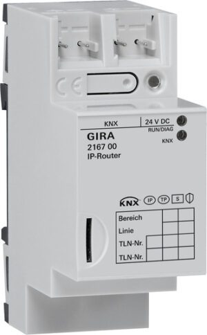 Gira IP-Router KNX/EIB REG 216700 – Bild 1