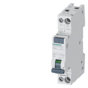 Siemens FI/LS-Schalter kompakt Typ A, 30mA, B16 5SV1316-6KK16 – Bild 1