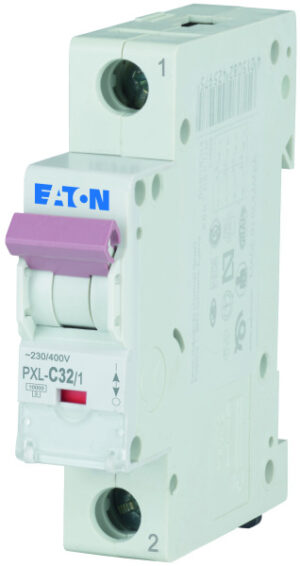 Eaton (Installation) LS-Schalter m.Beschrift. C 32A, 1p PXL-C32/1 – Bild 1