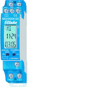 Eltako Schaltuhr 2-Kanal 16A 250VAC 1+1S S2U12DDX-UC – Bild 1