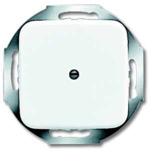 Busch-Jaeger Zentralscheibe alpinweiß für Leitungsauslass 2527-214 – Bild 1