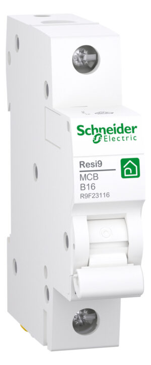 Schneider Electric Resi9 Leitungsschutzschalter 16A, 1-polig, B-Charakteristik, 6kA – Bild 1