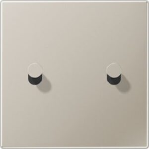 Jung Abdeckung 1fach mit 2 Kipphebeln ES12-5K1 – Bild 1