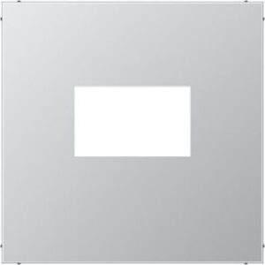 Jung Abdeckung für USB-Ladegerät (gerastet), Serie LS, Aluminium AL1969USB – Bild 1