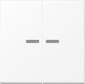 Jung KNX RF Taster 2fach A10921STRFBFWWM – Bild 1