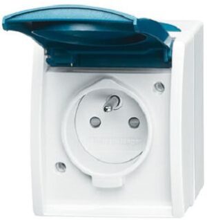 Busch-Jaeger Steckdose Erdungsst. ocean 23MWKS-53-504 – Bild 1