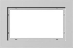 Gira Abdeckrahmen 1,5f Gira E2 Grau matt 100137 – Bild 1