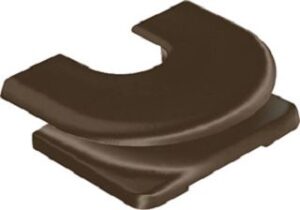 Jung Kabel-,Rohr-u.Kanal-Einführ. CD500 für  Kabel u. Minikanal braun 11BR – Bild 1