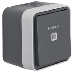 Berker Kontroll-Wechselschalter lichtgrau 35663505 – Bild 1