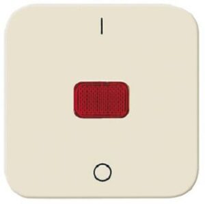 Busch-Jaeger Wippe rote Kal. Duro 2000 SI weiss 2508-212 – Bild 1