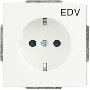 Busch-Jaeger Steckdoseneinsatz future linear weiss-matt 250V 16A 20EUCKS/DV-884 – Bild 1