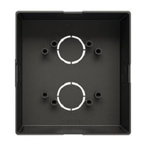 Busch-Jaeger Einputzdose Gr. 1/1 136x126x65mm sw 41381PB-03 – Bild 1