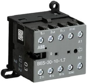 ABB SPS-Kleinschütz 24VDC/41,7W Haupt 3S Hilfs 1S 4kW B6S-30-10-1.7-71 – Bild 1