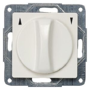 Siemens Jalousie-Knebelschalt. DELTA-i-system titanweiss 2-polig 5TA7661 – Bild 1