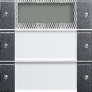 Gira Wippenset 2-fach Plus System 55 Anthrazit 214228 – Bild 1