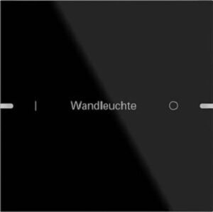 Gira Wippenset 1fach individuell für Tastsensor4 TS4 G Schwarz 503105 – Bild 1