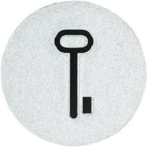 Busch-Jaeger Symbol Tür Duro 2000 SI abtastbar selbstkleb. 2144TR – Bild 1