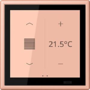 Jung KNX Raumcontroller LS TOUCH Serie LS, rose clair LC459D1S231 – Bild 1