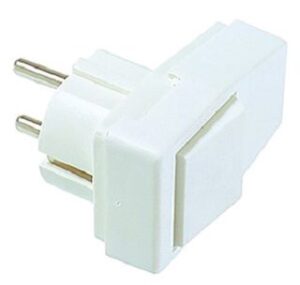 Bachmann Schukostecker Winkel weiss abschaltbar 911.271 – Bild 1