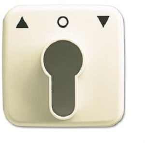 Busch-Jaeger Zentralscheibe Schl.sch. Duro 2000 SI weiss 2557PZ-212-101 – Bild 1