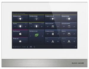 Busch-Jaeger IP touch 7. LAN/LAN 150x198,5x17mm weiß H8236-5W-03 – Bild 1