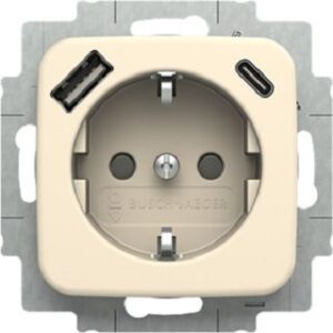 Busch-Jaeger SCHUKO®-/USB-A+C Steckdose 20EUCB2USBAC-212 – Bild 1