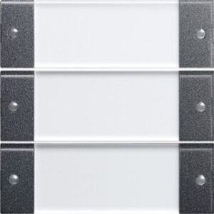 Gira Wippenset 3-fach System 55 Anthrazit 213328 – Bild 1