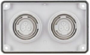 Eaton Isolierstoff-Flansch 2 Kabel bis d=70mm F3A-KTD – Bild 1