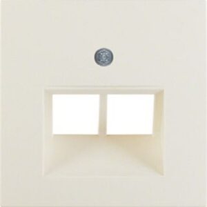 Berker Zentralstück weiß glänzend für UAE/E-DAT-Dose 14098982 – Bild 1