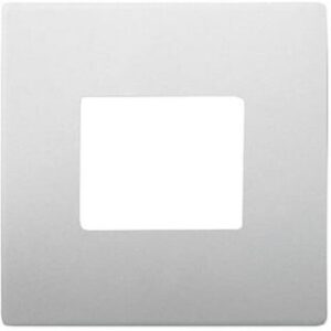 Busch-Jaeger Zentralscheibe, edelstahl,  pur edelstahl Bedienelemente für Bewegun 6476-866 – Bild 1