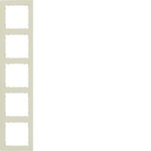 Hager Rahmen 5-fach PUR creme WYR151 – Bild 1